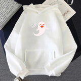Print Sweatshirt Harajuku Kawaii Cartoon Women Graphic Hoodies Aesthetic Streetwear Men Winter Korean Style