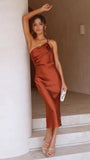 Zingj / Summer 2023 New Back Belt Slim Urban Fashion Long Dress