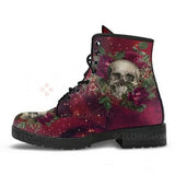 Autumn Round Toe Fashion Ankle Boots Size 43 Printing Boots Non Slip Platform Boots Lace Up Women Shoes Zapatos