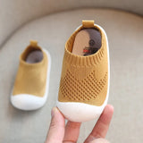 Baby First Walkers Shoes Breathable Infant Toddler Shoes Girls Boy Casual Mesh Shoes Soft Bottom Comfortable Non-slip