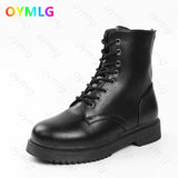 women 2021 autumn thin single British style ladies white fried street net red thin boots winter shoes