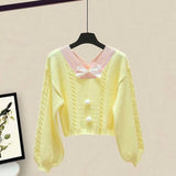 Women Winter Patchwork Long Sleeve Knitted Tops + Asymmetric Skirt 2 Piece Suit Female Party Elegant Two Piece