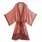Print Bikini Beach Cover up Tunics for Beach Long Kaftan Bikini Cover up Robe de Plage Sarong Beach Swimsuit cover-up