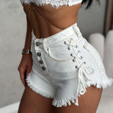 Belt Strap Design With A Sense Of The Ass Hair Edges Thin Hottie Jeans New