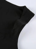 Form-Fitting Cropped Tank Top- Outfit