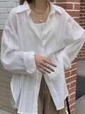 Classic Versatile Textured Long Sleeve