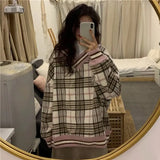 Winter Thick Knitted Ribbed Pullover Women Long Sleeve V Neck Casual Jumper Fashion Korean Soft Warm Sweater