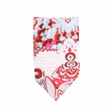Totem Floral Print Women Sexy Thin Wrap Scarf Summer Backless Bow Tie