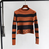 Japan Kawaii Bear Cartoon Print Sweater Women Aesthetic Sweet Girl O-neck Long Sleeve Winter Tops Harajuku Streetwear