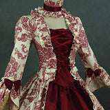 Basic Model Sleeve Printed Elegant Evening Large Bell