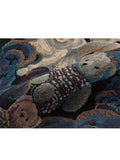 Women Harajuku Bear Pattern Skirts Korean High Waist A-Line Falda Mujer Vintage Jacquard Cartoon Streetwear Trendy Female