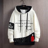 Hip-Hop Hoodie Sweatshirt New Fashion Casual Men's Skateboard Japanese Harajuku Street Clothes Fit Hoodies