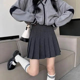 Skirt Female 100-Folded Skirt 2025 New High-Rise Small Small Man A-Word Short Skirt College