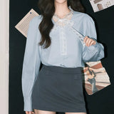 Autumn Niche Design Yellow Horse Hair Color Sweater 2025 New Lazy Wind Gentle Sweet Knitted