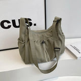 Vintage Drawstring Crossbody BagOutfit