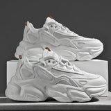 Summer Chunky Sneaker Women Couple Running Shoes Men Breathable Mesh Sports Shoes Thick Sole Walking Shoes Zapatillas