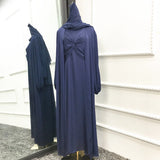 Solid Color Fresh And Sweet Two-piece Dress Cardigan