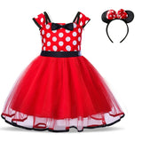 Birthday Dress For Christmas Dress New Year Costume Mouse Dress Up 2 Pcs Tutu Outfits Party Cosplay Polka Dots