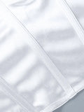 Tie Front Satin Corset Top- Outfit