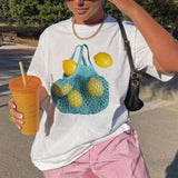 Lemon Graphic Tees- Outfit