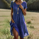 Hot Selling Literary And Art National Wind Round Collar Long