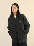 Baseball Uniform Jacket Women Winter 2023 New Korean Loose Fashion All-match Oversize Street Cotton