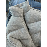 S-3Xl Short Parkas Women Plus Size Cropped Down Coats Streetwear Thick Puffer Jacket Winter Korean Cotton Padded
