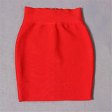 Bandage Skirts Sexy Women Summer Black Red 2020 New Arrival Bodycon Skirt Elegant Celebrity Party Club Ladies