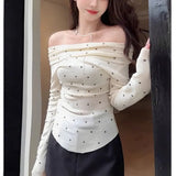 Round Neck Half Cardigan Bottomed