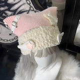 Girl Kawaii Wings Knitted