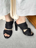 Top Foot Is Very Good-Looking ~Retro Coarse Roman Cool Drag Girl 2025 Spring And Summer New Waterproof Table Round Toe