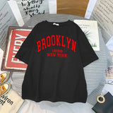 Summer Women Tshirts Casual USA Area Printed Tops Tee Female T Shirt Short Sleeve T Shirt Plus Size Streetwear T