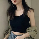 Women Cropped Hoodie Korean Clothing Solid Long Sleeve Loose Y2k Women's Sweatshirt Harajuku Hoodie Fashion Short Women