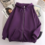 Anime Harajuku Hoodie Women Kpop Y2k Clothes Oversized Sweatshirt Genshin Impact Sweater Zip Up Man Demon Slayer