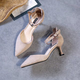 Zingj New Simple Sexy Nightclub Stiletto Shallow Mouth Pointed Out A Word With Single