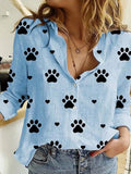 Women Casual Long Sleeve Cotton Linen Shirt Elegant Solid Cardigans Autumn Button Lapel Shirt Loose Oversized Blouse