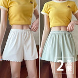 Shorts Safety Pants Women's Anti-empty Leggings Thin Home Shorts Without Curling Ice Silk Breathable Women
