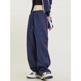 S-4Xl Striped Sweatpants Women Y2K Oversized Wide Leg Cargo Pants Streetwear Harajuku Baggy Casual Joggers Sports