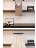 Shorts Three Piece Sets Womens Outfit Korean Casual Knitted Vest+plaid Long Sleeve Sunscreen+ Shorts Sets Women