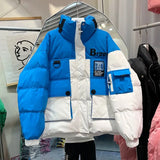 Winter Down Coat Jackets Women Stand Collor Parka Winter Clothing Snow Coat Casual Thick Short Puffer Jacket