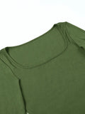 Asymmetric Long Sleeve Crop Top-Outfit