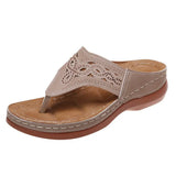 Summer New Size 43 Hollow Water Drill Pine Cake Bottom Toe Wearing Beach Cool