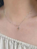 Star Pendant Asymmetric Design Necklace-Outfit