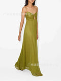 Women's Clothing Sexy Waist Temperament Big Swing Skirt Sling