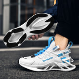 Spring And Autumn New National Style Trend Shoes Men's Large Size Blade Sneakers Flying Weaving Casual Breathable Men's