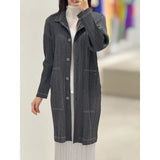 Folded 2025 Folded Coat Female Temperament Commute Loose Small Zipper Coat