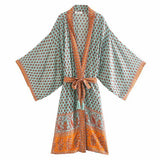 Print Bikini Beach Cover up Tunics for Beach Long Kaftan Bikini Cover up Robe de Plage Sarong Beach Swimsuit cover-up
