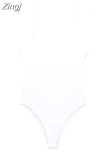 2023 Black Body Woman Square Neck Sexy Lingerie For Women Body Sleeveless Bodysuit Women Wide Straps Bodycon Summer