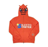 New Y2K Hoodie Hip Hop Camouflage Print Oversized Zipper Hooded Sweatshirt Harajuku Street Punk Rock Jacket Tops