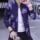 and Autumn Men's Bomber Zip Jacket 2023 Korean Men's Fashion Casual Street Wear Hip Hop Slim Bomber Jacket Men's